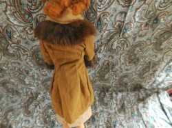 barbie brown coat fur bk